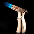 Feuerzeug Zigarre Rohr Jet Turbo BBQ Feuerzeug Free Fix Feuer Winddichte Spritzpistole Metall Gas Feuerzeug 1300 C (Ohne Gas)